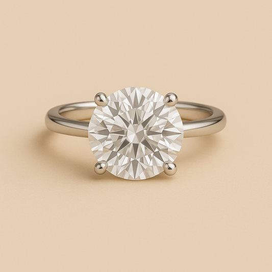 Round Solitaire Ring