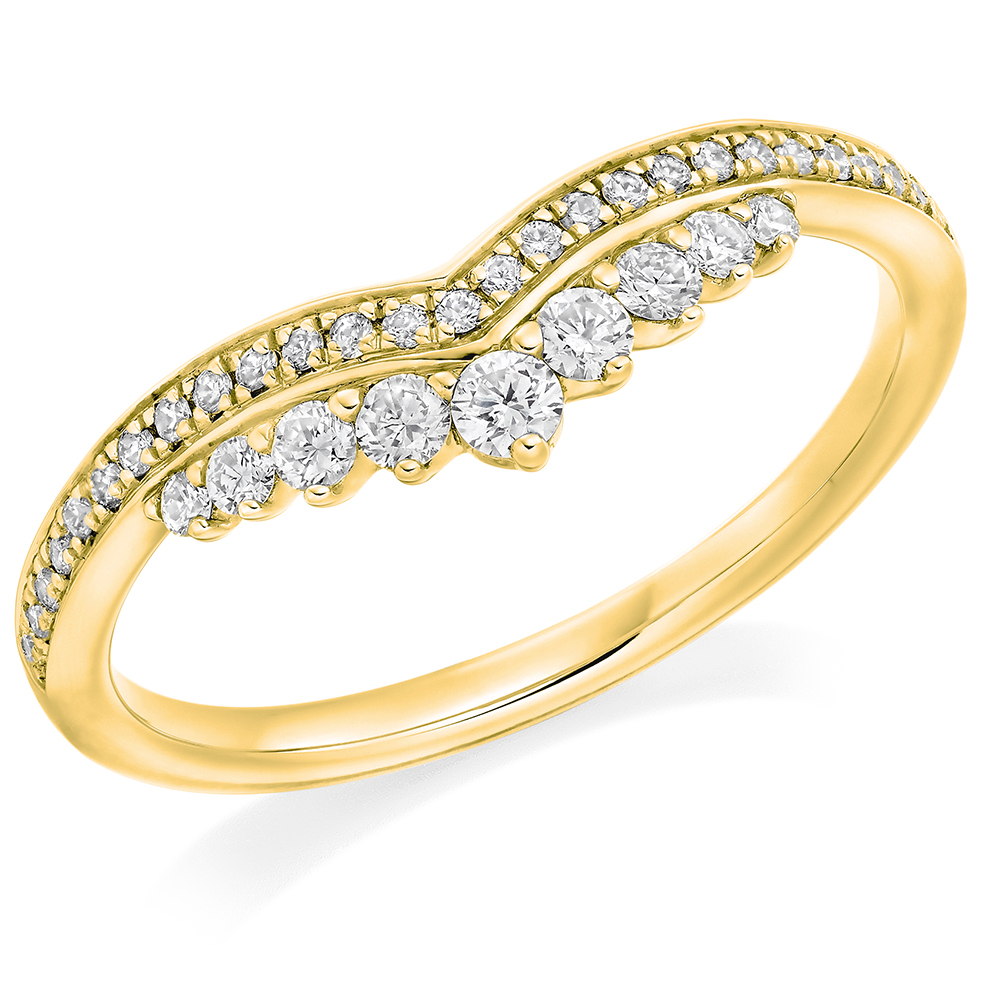 18ct Gold Crown Wedding Ring