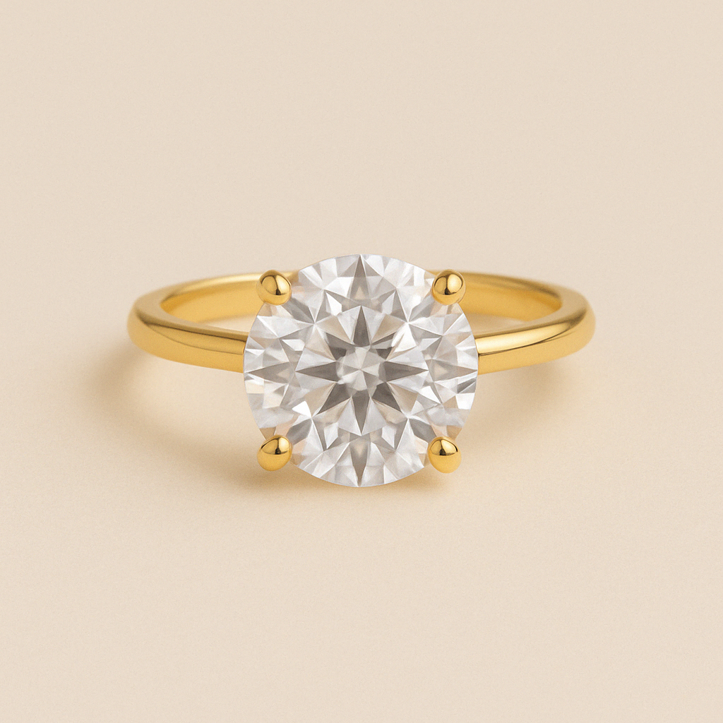 Round Solitaire Ring